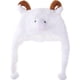 thumbnail image 1 of Adorable gorro de animalito de peluche estilo esquí de invierno con orejeras y capucha de dibujos animados para niños y adultos (oveja), 1 of 7