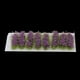 thumbnail image 3 of Hierba Tufts Meadows Flores Tuft Miniatura Grupos de Vegetación Modelo Etapa Material de Bricolaje Púrpura Hugo Mechones de hierba de estudio, 3 of 10