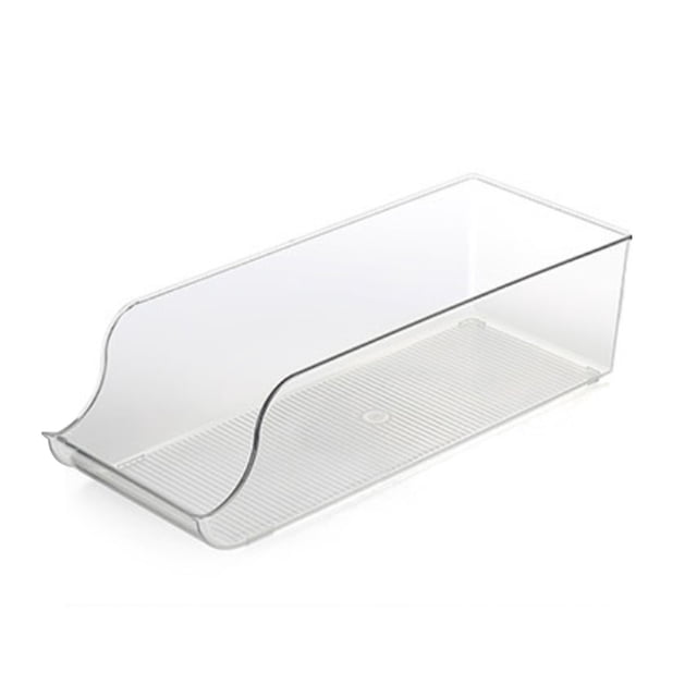 Matsuzay Estante portabotellas para nevera, cajas de almacenamiento tipo cajón apilables de 2 niveles, organizador Universal Flexible, armarios Organizadores de utensilios de cocina