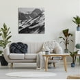 thumbnail image 3 of Stupell Industries Snow Capped Mountains Landscape Photography Gallery Wrapped Canvas Art Print Wall Art, 30 x 30, 3 of 8