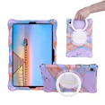 thumbnail image 2 of For Samsung Galaxy Tab A8 10.5 2021 Case Rotatable Ring Stand Tablet Cover For Tab A 8.0 S5e A7 10.4 inch S6 Lite P610 T220 Case Black Tab A7 10.4inch, 2 of 6