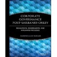 thumbnail image 1 of Corporate Governance Post-Sarbanes-Oxley: Regulations, Requirements, and Integrated Processes, 1 of 2