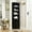 Black- B, variant on 71" Tall Corner Storage Cabinet – 5-Tier Metal with 2 Doors & Adjustable Shelves, Black for Kitchen Pantry