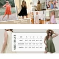 thumbnail image 6 of Lentta Women's Summer Sleeveless Mini Dress Casual Loose V Neck Sundress with Pockets, 6 of 6