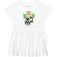 thumbnail image 3 of Inktastic He is Risen Floral Print Cross with Beautiful Flowers Girls Baby Dress, 3 of 5