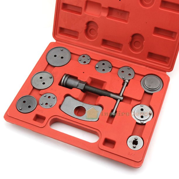 12 PCS Disc Brake Caliper Wind Back Tool Universal Kit Piston Pad Car