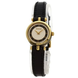 Gucci Diamantissima Leather Watch YA141505, Gold-Tone