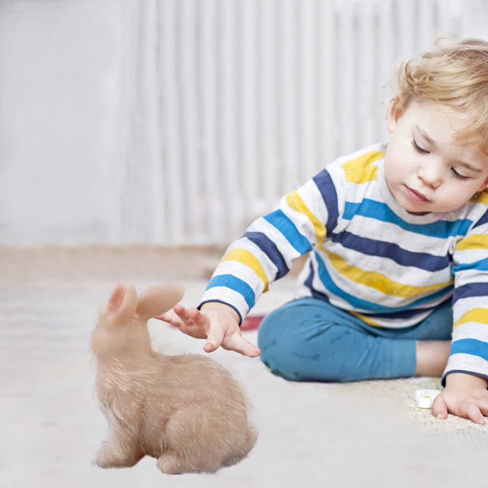 Realistic Silicone Pet Toy – Soft Reborn Pig, Rabbit & Dog Dolls for Kids, Parent-Child Play, Home & Birthday Party Gifts