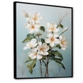 thumbnail image 2 of Designart "Bouquet Of Plumeria Harmony I" Plumeria Floater Framed Wall Decor, 2 of 5
