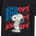 thumbnail image 3 of Peanuts - Snoopy Woodstock USA Hug Short Sleeve Graphic T-Shirt, 3 of 6