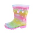 thumbnail image 2 of Laura Ashley Kid's Rainbow Print Rain Boots, 2 of 4