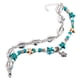 thumbnail image 5 of Tobillera con perlas y estrella para mujer, joya de regalo con personalidad, 5 of 8