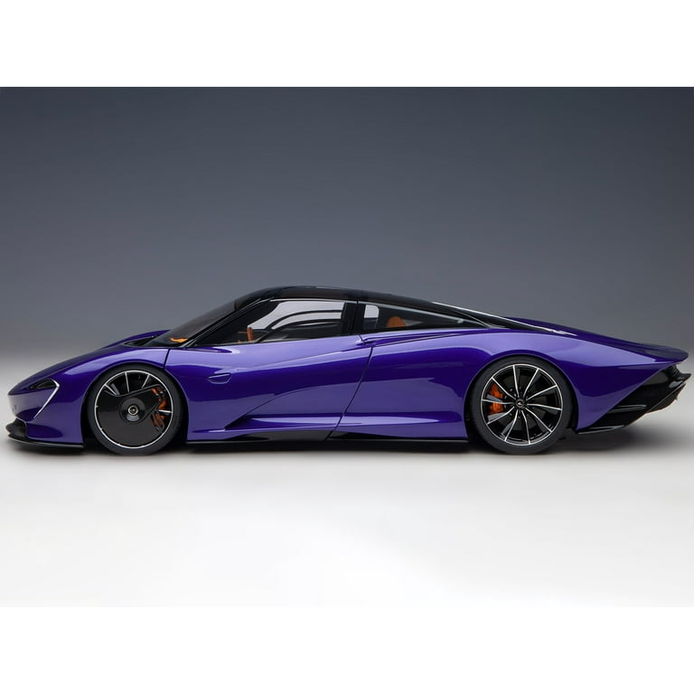 McLaren Speedtail Lantana Purple Metallic with Black Top and