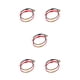 thumbnail image 1 of Minnieouse 2 Pieces Tibetan Copper Beads Bracelet Knot Men Women Jewelry Adjustable Red Bangle Lucky Lover Black Braided Drawstring Type2 NO2, 1 of 6