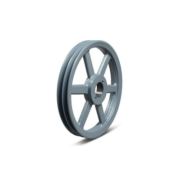 Manufacturer Varies V-Belt Pulley,Detachable,2Groove,6.45"OD 2BK67