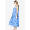 thumbnail image 3 of Only Necessities Plus Size Long Tricot Knit Nightgown, 3 of 4