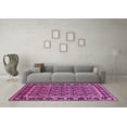 thumbnail image 3 of Ahgly Company Indoor Rectangle Oriental Pink Industrial Area Rugs, 6' x 9', 3 of 4