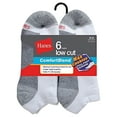 thumbnail image 3 of Hanes Comfort Blend Low Cut Socks, 6 Pack, 3 of 4