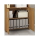 thumbnail image 4 of Librero SKAL LIVING 5 Repisas Moderno Decorativo Con Puertas Cafe Claro 56118, 4 of 7