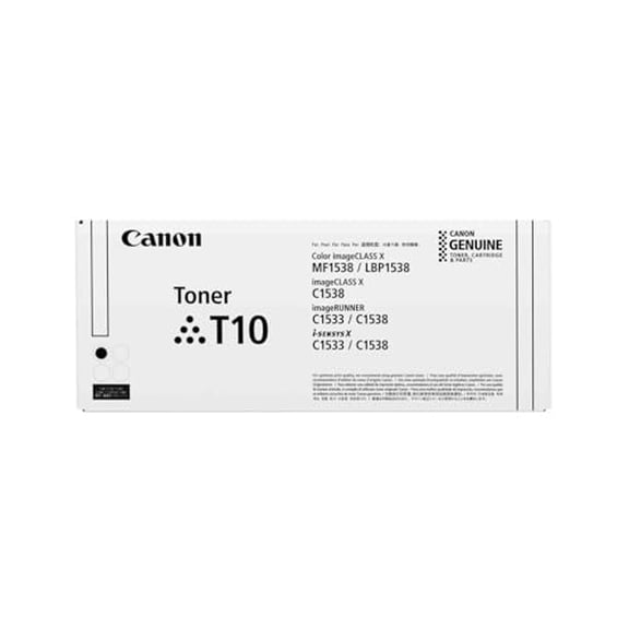 Canon 4566C001 T10 Original Toner Cartridge, Black