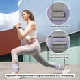 thumbnail image 3 of Behome Adjustable Ankle Weights, 2 Lbs 1 Pair Strength Training Wrist/Leg/Arm Weights Sets for Gym, Fitness Workout, Running, Lifting, 3 of 6