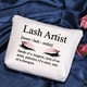 thumbnail image 3 of Bolsa de maquillaje POFULL Lash Artist Gift 100% algodón, 3 of 7