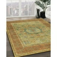 thumbnail image 2 of Ahgly Company Indoor Rectangle Traditional Copper Green Medallion Area Rugs, 5' x 7', 2 of 6
