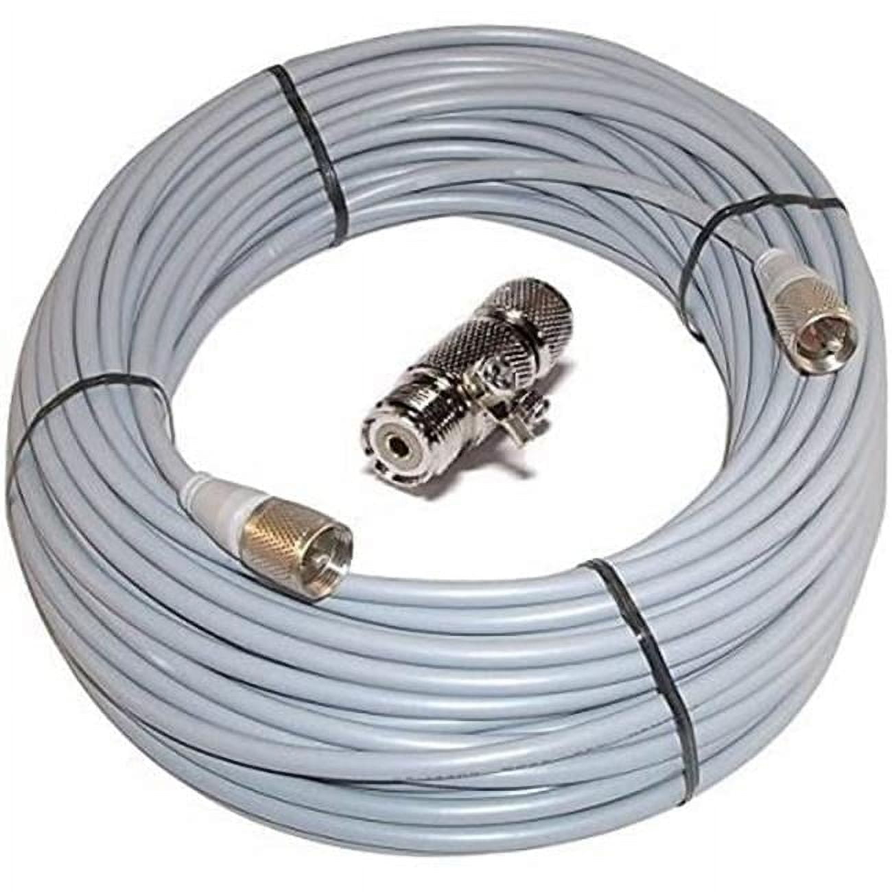 workman 8x-100-pl-pl-a 100' foot cb radio / ham antenna coax cable