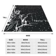 thumbnail image 3 of Bixox Fleece Blanket New York City1 Pattern Super Soft Double-Sided Microfiber Flannel Blanket for Sofa, Bed, Couch,Suitable for All Seasons - 40"x30", 3 of 5