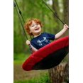 thumbnail image 2 of Jack & June 30” Diameter Red Round Playset Swing Supports up to 300 lbs. – Perfectly Sized to Fit Your Jack & June Playset, 2 of 15