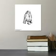thumbnail image 5 of Gallery Pops Star Wars: Saga - Monochrome R2-D2 Wall Art, Unframed Version, 12" x 12", 5 of 5