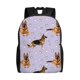 thumbnail image 1 of Fotbe German Shepherd Dog Mochila de Viaje para Laptop, Mochila Ejecutiva Delgada y Resistente 15.6", 1 of 8