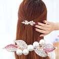 thumbnail image 2 of Pinza para el cabello Prettyia Chic Hugo Cristal Perla, 2 of 8