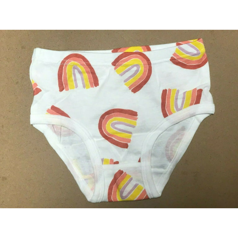 6 Packs Girls 100 Cotton Underwear Briefs Kids Breathable Panties 0-6T  Toddler 