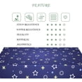 thumbnail image 5 of 60x84 Inch Children Rectangular Tablecloth Star Polka Dot Table Cloth Washable Durable Table Cover Suitable for Kitchen Bedroom Birthday Party Outdoor Camping, 5 of 7