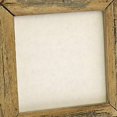 thumbnail image 3 of Benzara BM229904 Square Wooden Frame with Textured Details, Brown, 3 of 5