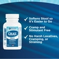 thumbnail image 6 of Colace Regular Strength Stool Softener for Gentle Effective Constipation Relief, No.1 Doctor Recommended Stool Softener Brand, 100 mg Docusate Capsules, 150 Count, 6 of 8