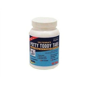 Valterra Q5004 Potty Toddy Tabs 50 Pack