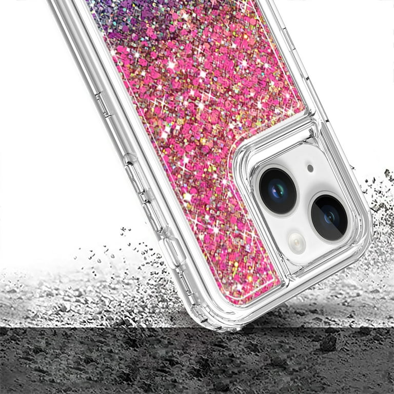Custodia Per IPhone 15 Pro 6.1” Colore Laser Iridescente – Cover TPU Morbido + PC Rigido Con Bordi Rialzati - 3