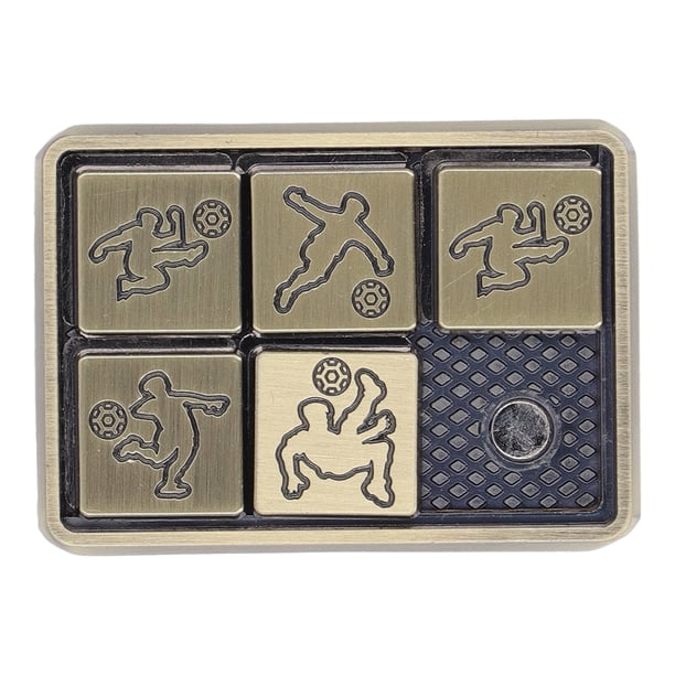 Juguete Deslizante Magnético Con Calavera – Alivio Estrés Y Ansiedad, Fidget De Metal Para TDAH Y Autismo, Portátil 4,5 Cm