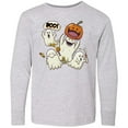 thumbnail image 3 of Inktastic Halloween Ghosts Long Sleeve Youth T-Shirt, 3 of 5
