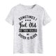 thumbnail image 1 of Blusa informal de cuello redondo para mujer: elegante y con estilo, mangas cortas, estampado gris grafito y negro, 1 of 4