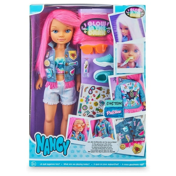 Muñeca Nancy Famosa Un Dia Brillando en la Obscuridad