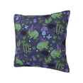 thumbnail image 2 of Wukai Magic Toads in Hats Premium Polyester Fleece Pillow Covers with Hidden Zipper Closure,Luxuriously Soft and Durable-16"x16", 2 of 7
