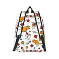 thumbnail image 2 of Rateoe Canada Day Pattern Canvas College Laptop Backpack,Travel Daypack,Durable Rucksack Travel Notebook Bag School Backpack Book Bag for Men Women-Small, 2 of 7