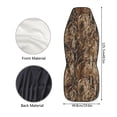 thumbnail image 7 of XYZCANDO Duck Hunting Car Front Seat Covers Nonslip 2 Pack Car Seat Covers for Front Seats Elastic Polyester Protection Interior Accessories Universal Fit for Most Car SUV Sedans, 7 of 7