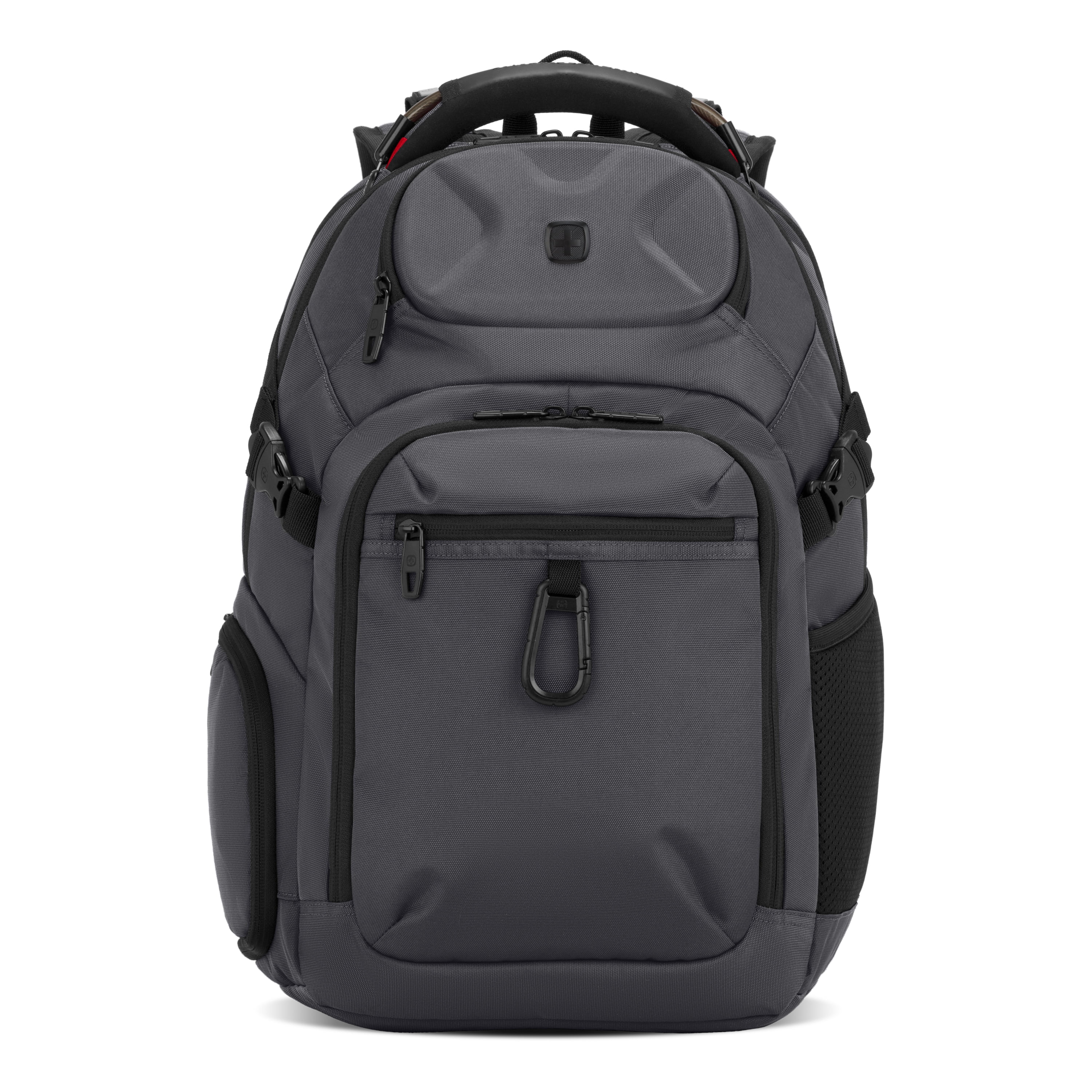 SWISSGEAR Stride ScanSmart Laptop Backpack, Dark Gray, Feature Packed for School, Travel, Everyday