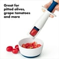 thumbnail image 5 of OXO Tot Grape Cutter Slicer, Navy, 5 of 6