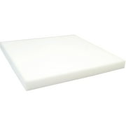 Morning Glory Craft and Cushion Foam, 22" x 22" Square x 2" Thick, 1 Each. White