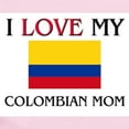 thumbnail image 2 of CafePress - I Love My Colombian Mom Infant Bodysuit - Baby Light Bodysuit, Size Newborn - 24 Months, 2 of 4